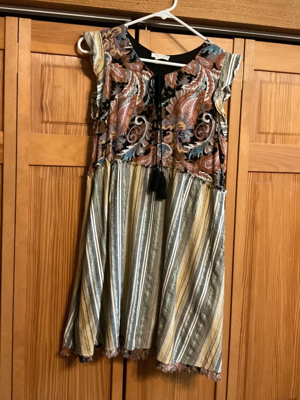 Multicolored top, size m